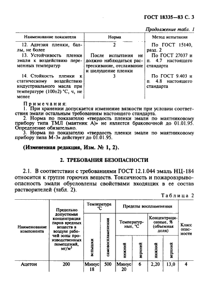 ГОСТ 18335-83,  4.