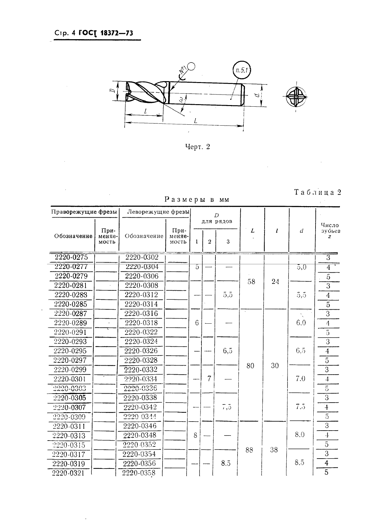 ГОСТ 18372-73,  5.