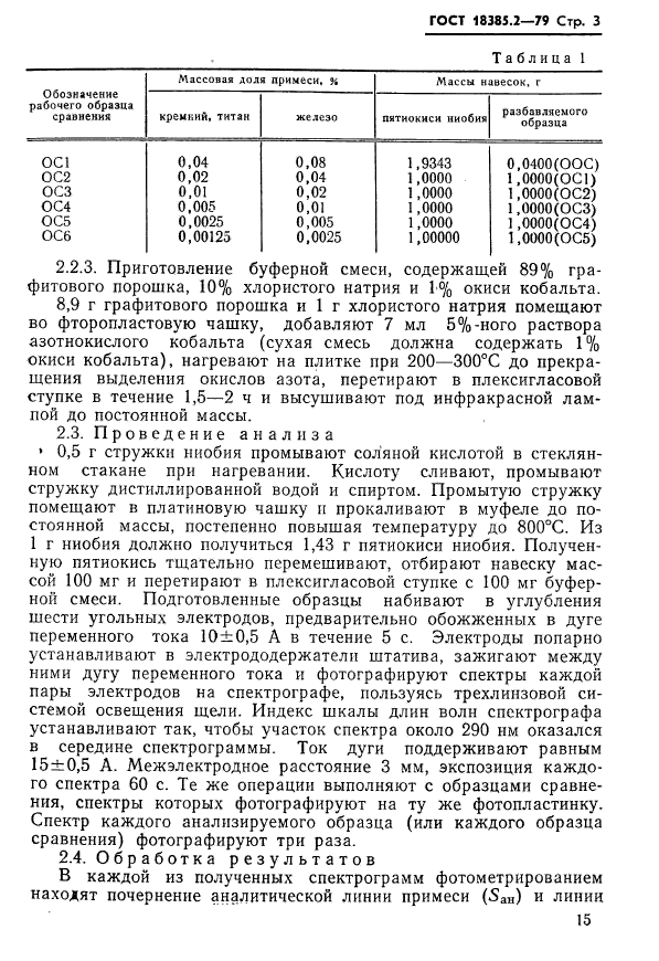 ГОСТ 18385.2-79,  3.