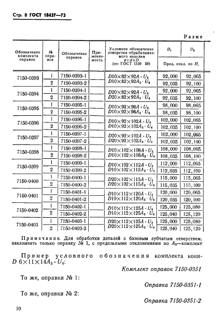 ГОСТ 18437-73,  12.