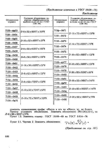 ГОСТ 18438-73,  22.