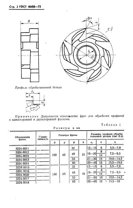 ГОСТ 18480-73,  3.