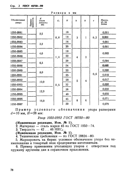 ГОСТ 18750-80,  2.