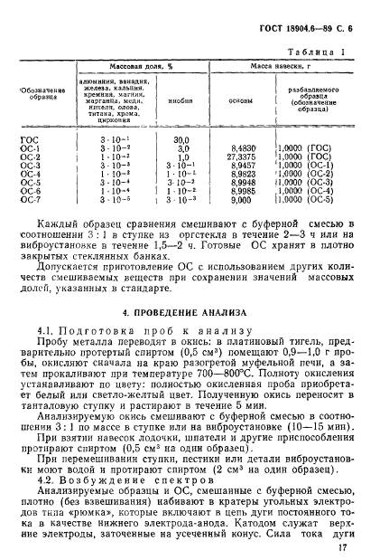 ГОСТ 18904.6-89,  6.