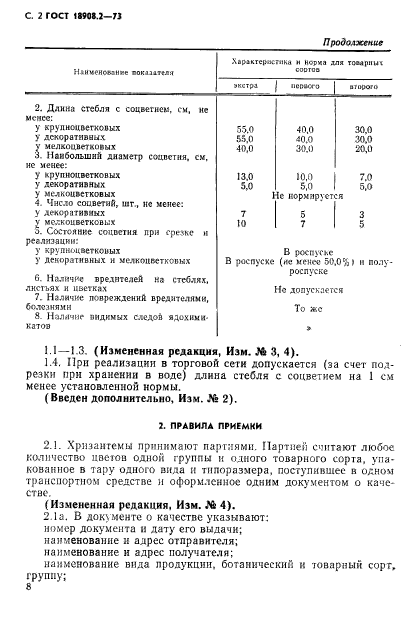 ГОСТ 18908.2-73,  2.