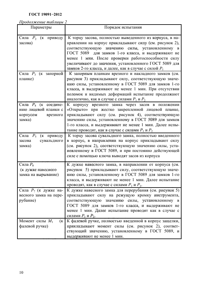 ГОСТ 19091-2012,  13.