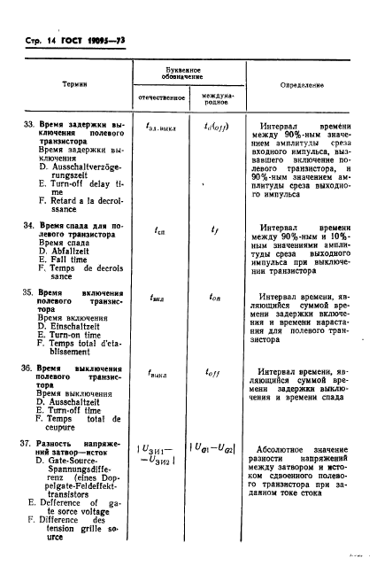 ГОСТ 19095-73,  15.