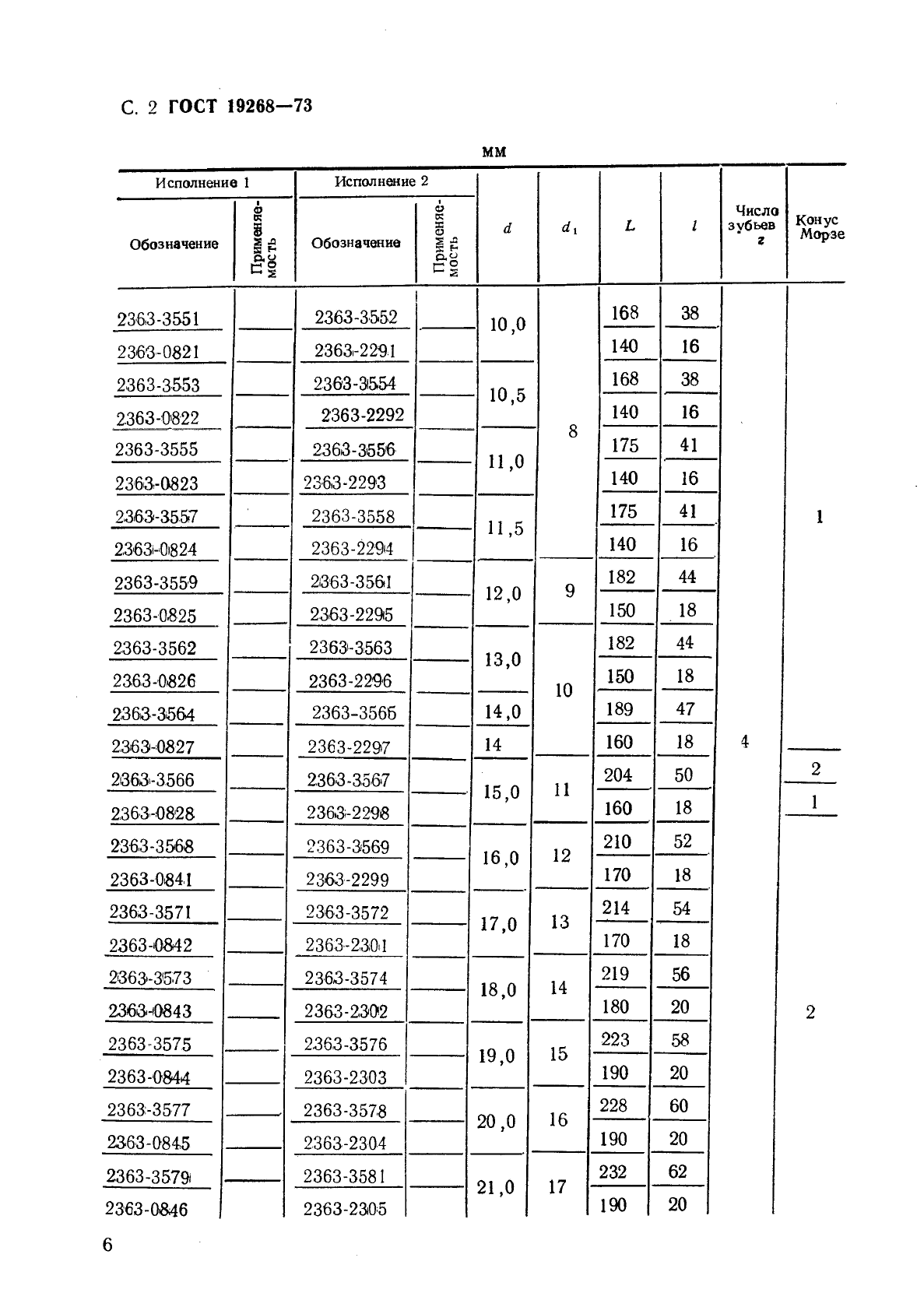 ГОСТ 19268-73,  2.