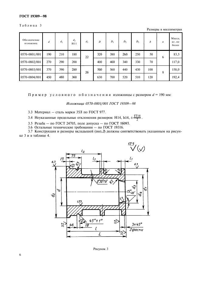 ГОСТ 19309-98,  8.