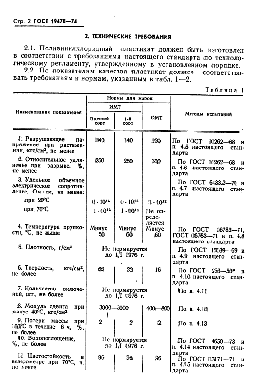 ГОСТ 19478-74,  3.