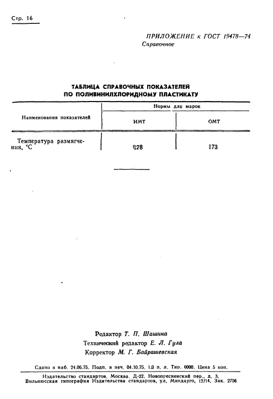 ГОСТ 19478-74,  17.