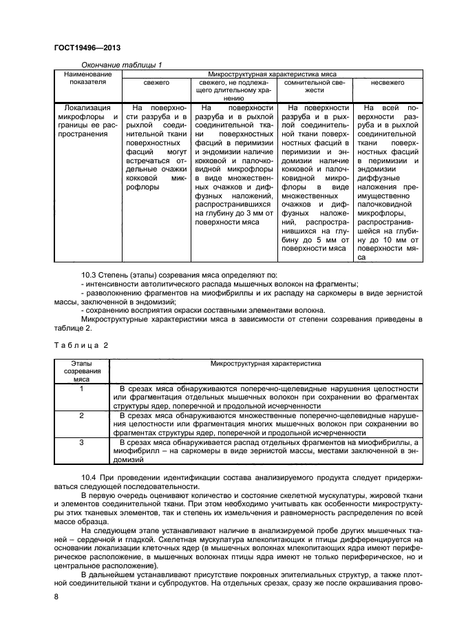 ГОСТ 19496-2013,  10.