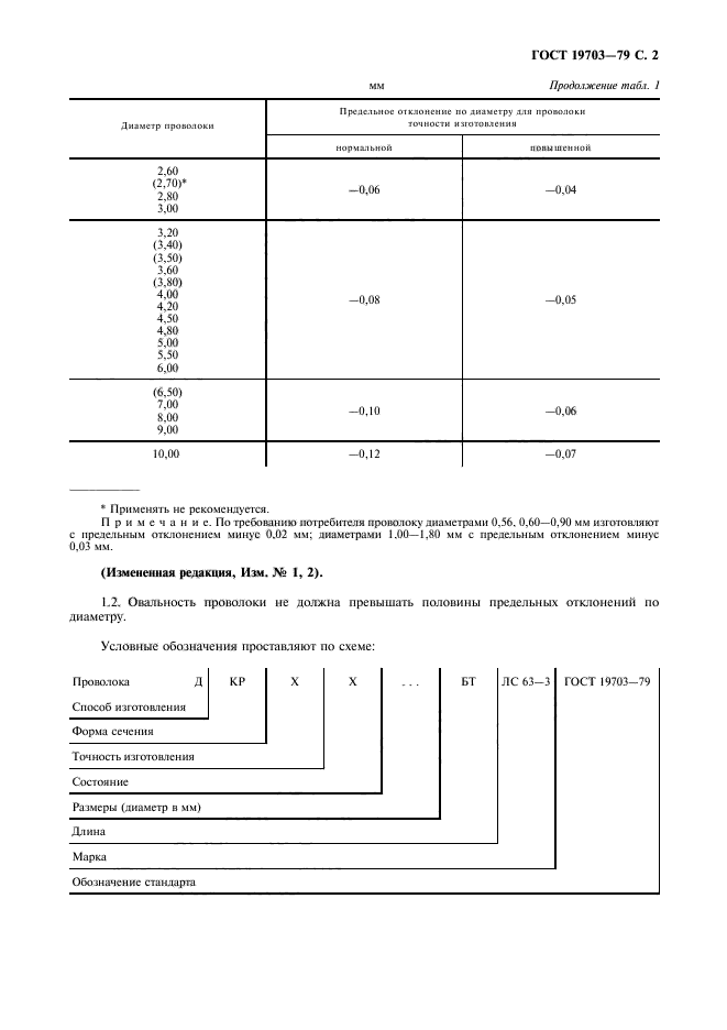 ГОСТ 19703-79,  3.