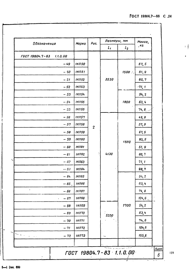 ГОСТ 19804.7-83,  24.