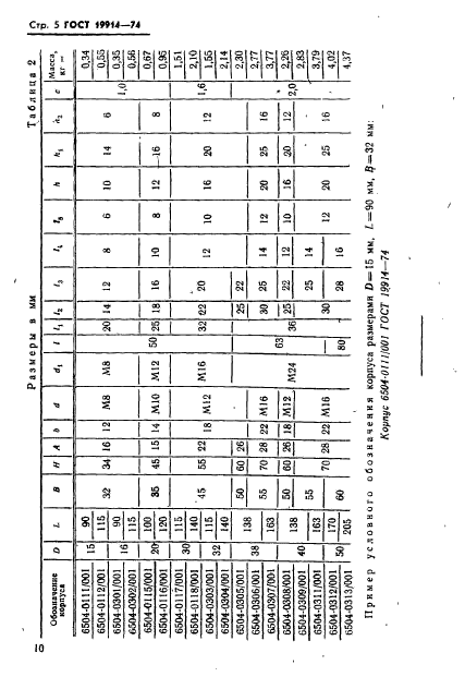 ГОСТ 19914-74,  5.