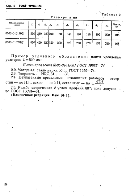 ГОСТ 19936-74,  5.