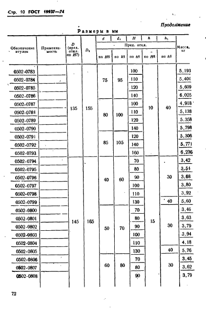 ГОСТ 19937-74,  10.