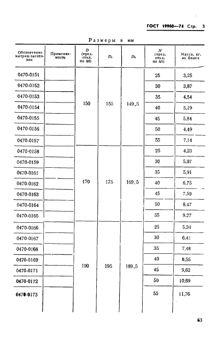 ГОСТ 19960-74,  3.