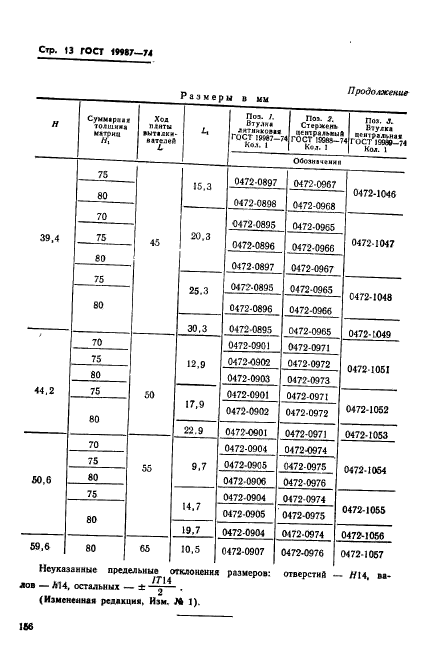 ГОСТ 19987-74,  13.