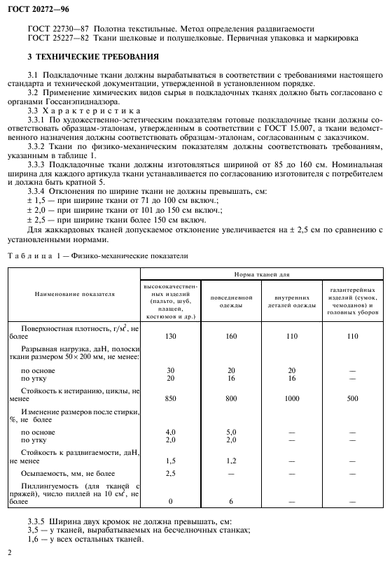 ГОСТ 20272-96,  4.