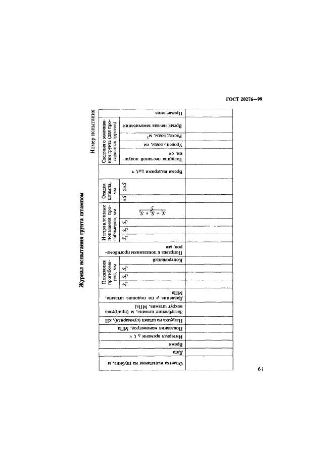 ГОСТ 20276-99,  64.