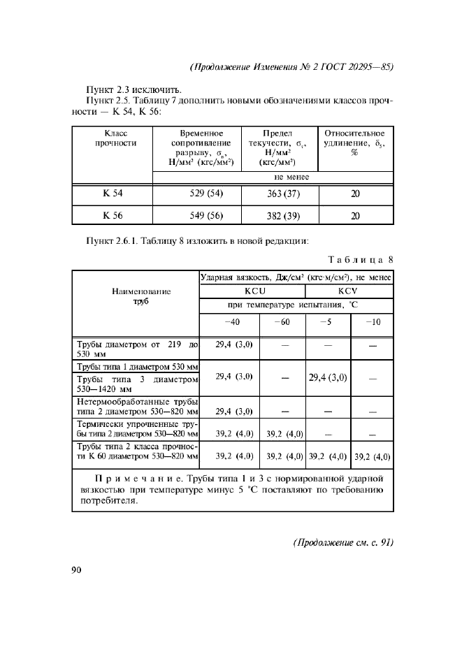 ГОСТ 20295-85,  23.