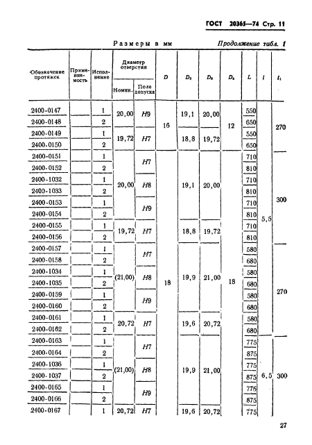 ГОСТ 20365-74,  11.