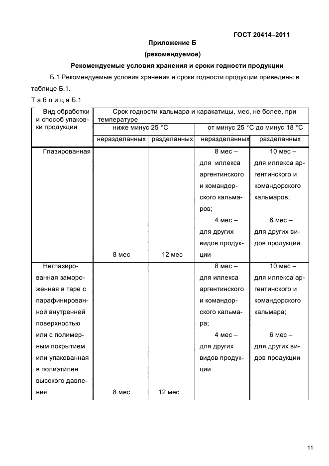 ГОСТ 20414-2011,  15.