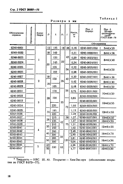 ГОСТ 20507-75,  2.