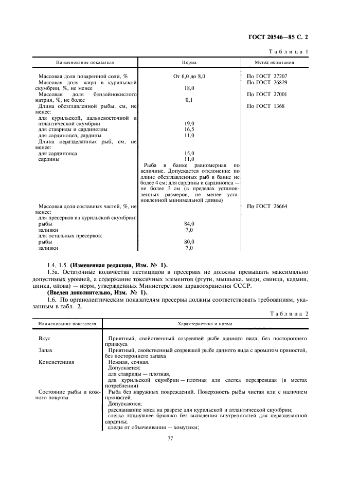 ГОСТ 20546-85,  2.