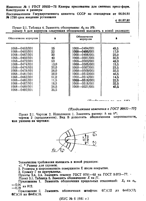 ГОСТ 20932-75,  15.