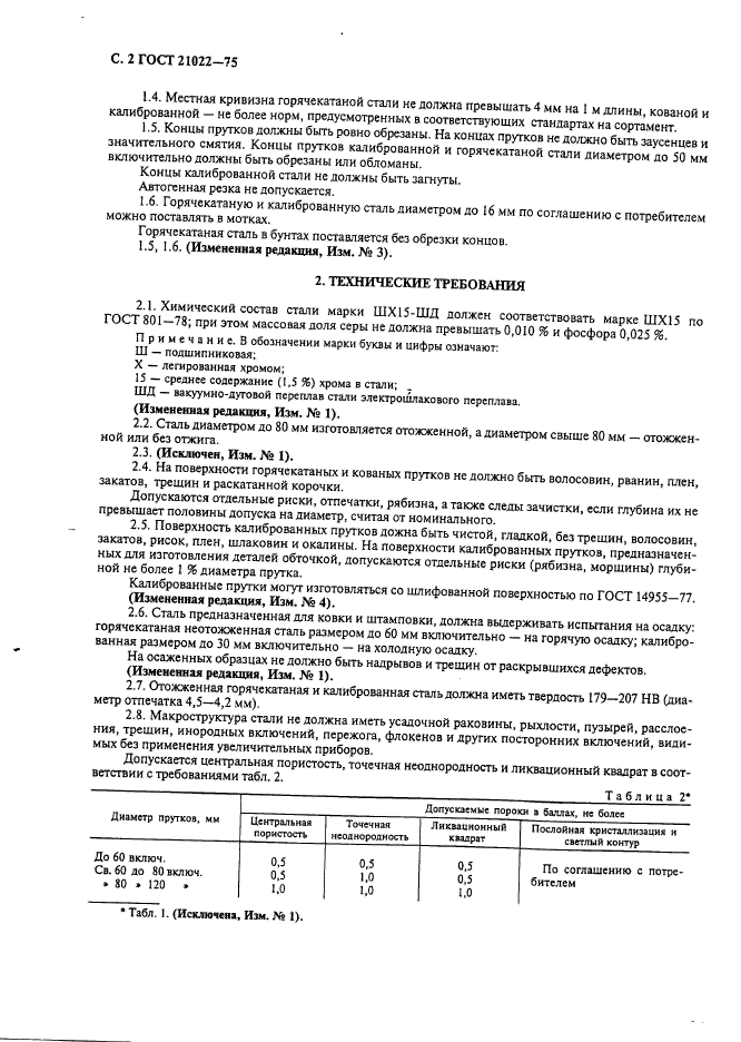 ГОСТ 21022-75,  3.