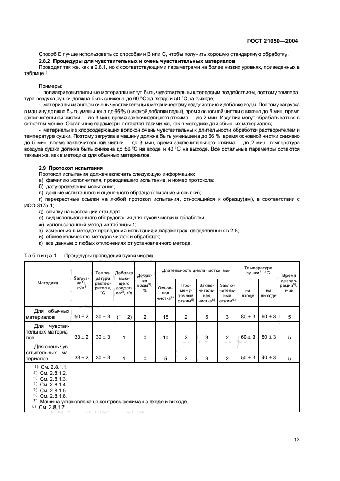 ГОСТ 21050-2004,  15.