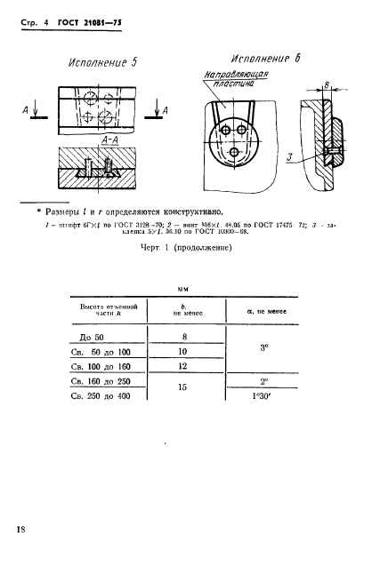 ГОСТ 21081-75,  4.