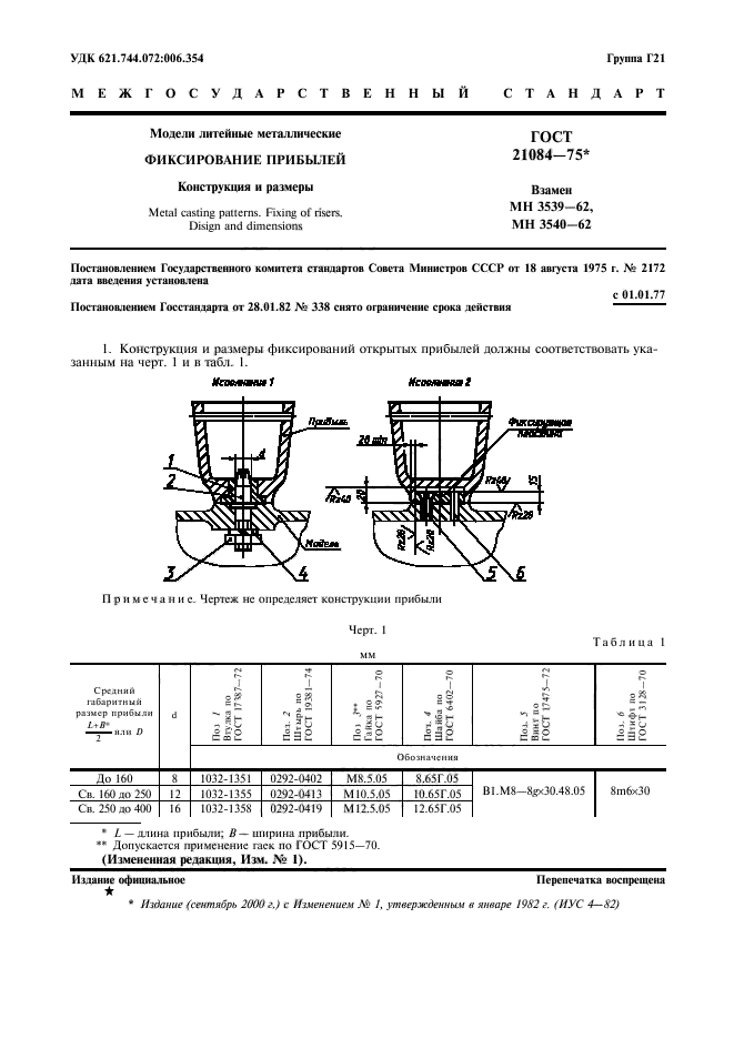 ГОСТ 21084-75,  2.