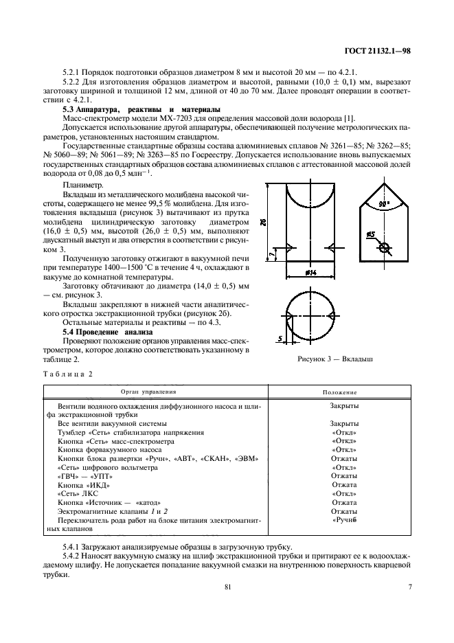 ГОСТ 21132.1-98,  9.