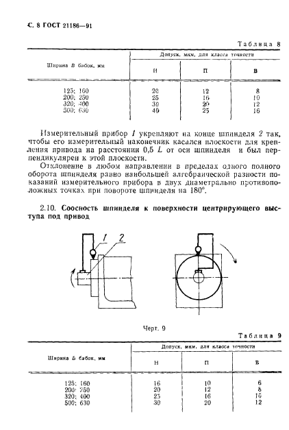 ГОСТ 21186-91,  9.