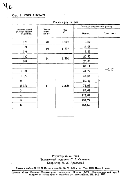 ГОСТ 21349-75,  4.