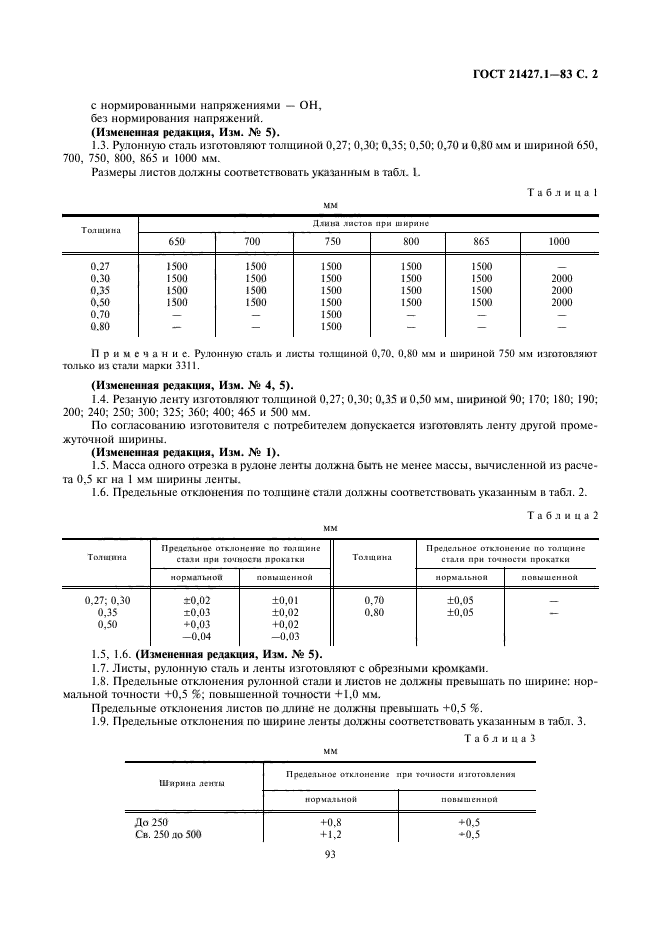 ГОСТ 21427.1-83,  2.