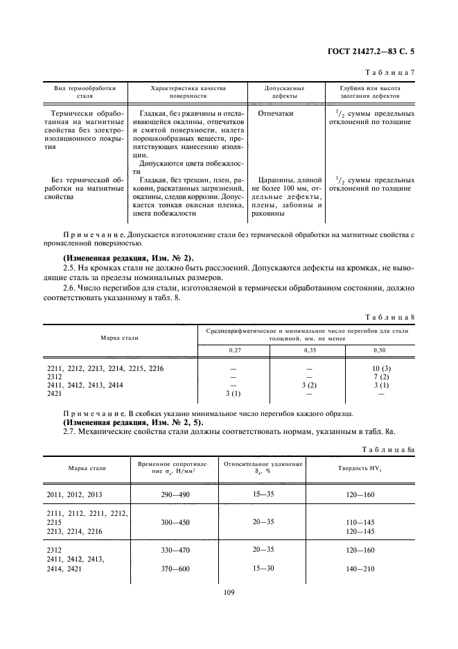 ГОСТ 21427.2-83,  6.