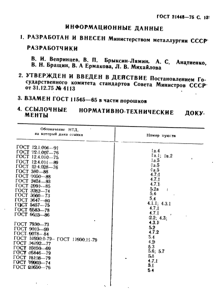 ГОСТ 21448-75,  14.