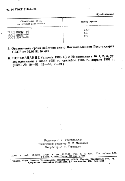 ГОСТ 21448-75,  15.