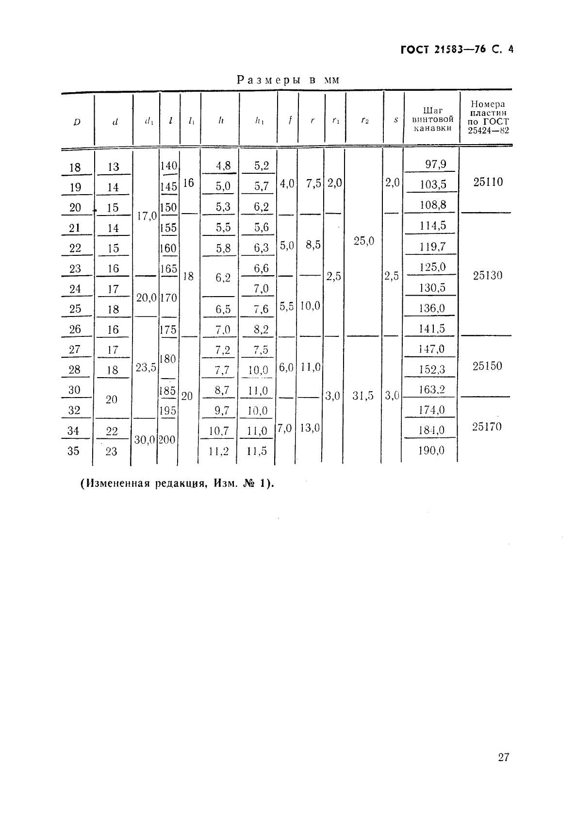 ГОСТ 21583-76,  4.