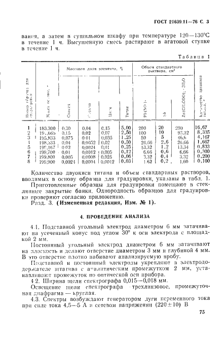 ГОСТ 21639.11-76,  4.