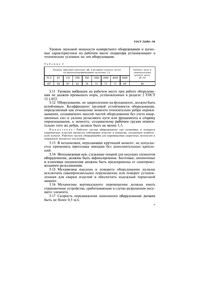 ГОСТ 21694-94,  11.