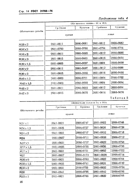 ГОСТ 21760-76,  16.