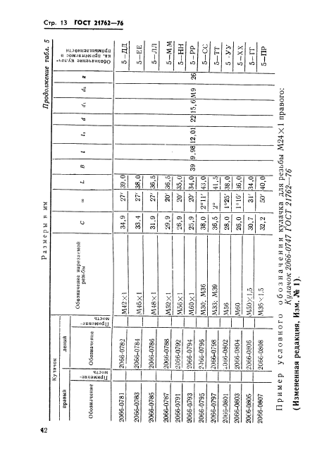 ГОСТ 21762-76,  14.