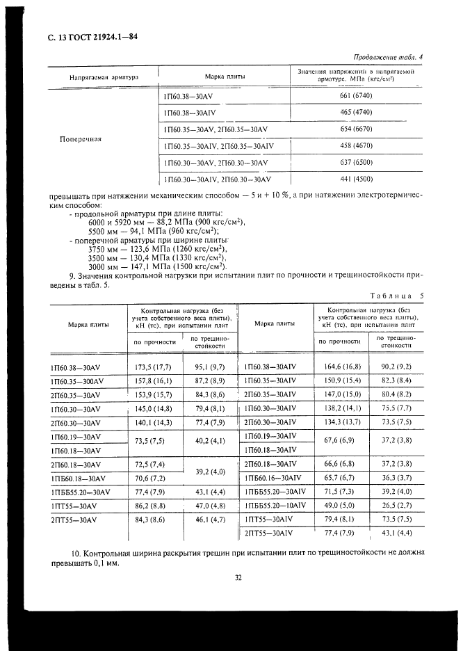 ГОСТ 21924.1-84,  13.