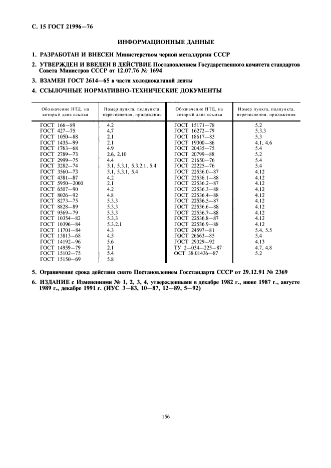 ГОСТ 21996-76,  15.