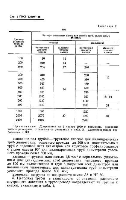 ГОСТ 22000-86,  8.